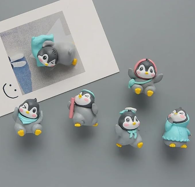 Cute Penguin Miniature (Pack Of 6)