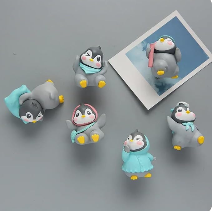 Cute Penguin Miniature (Pack Of 6)