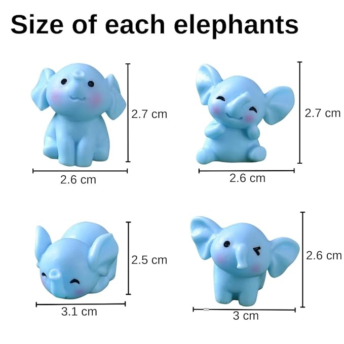 cute Miniature Figurines Set of 4