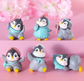 Cute Penguin Miniature (Pack Of 6)