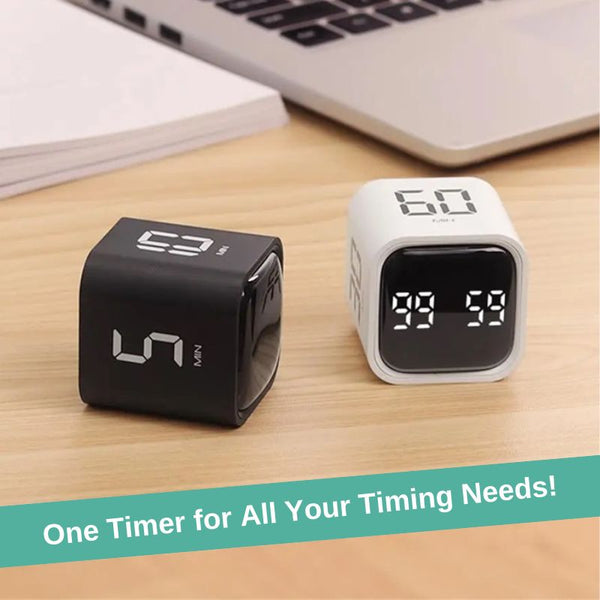 Cube Timer with Gravity Sensing