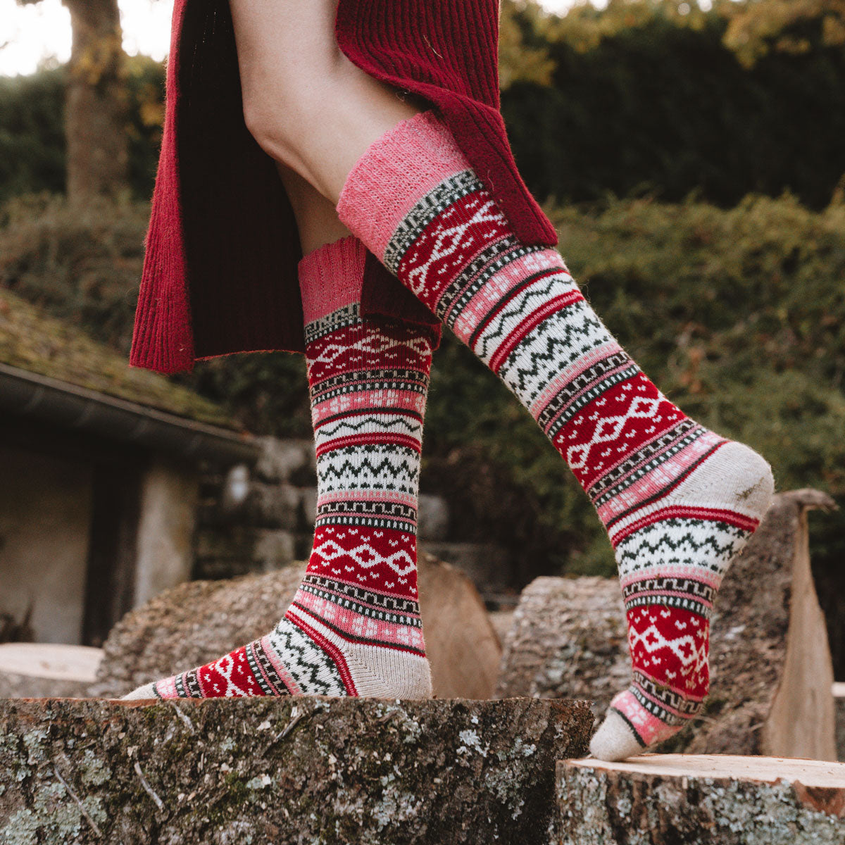 Knee-High  Cotton Socks for Men & Women