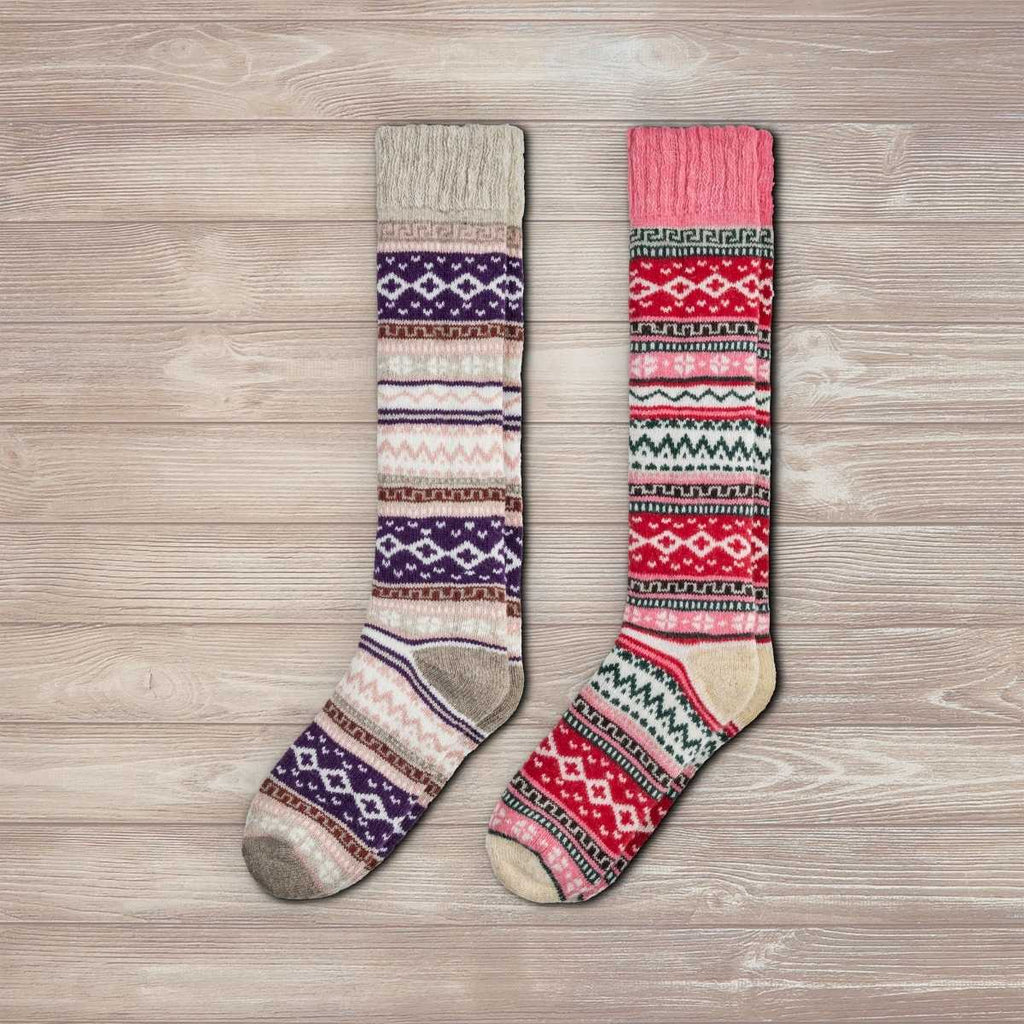 Knee-High  Cotton Socks for Men & Women