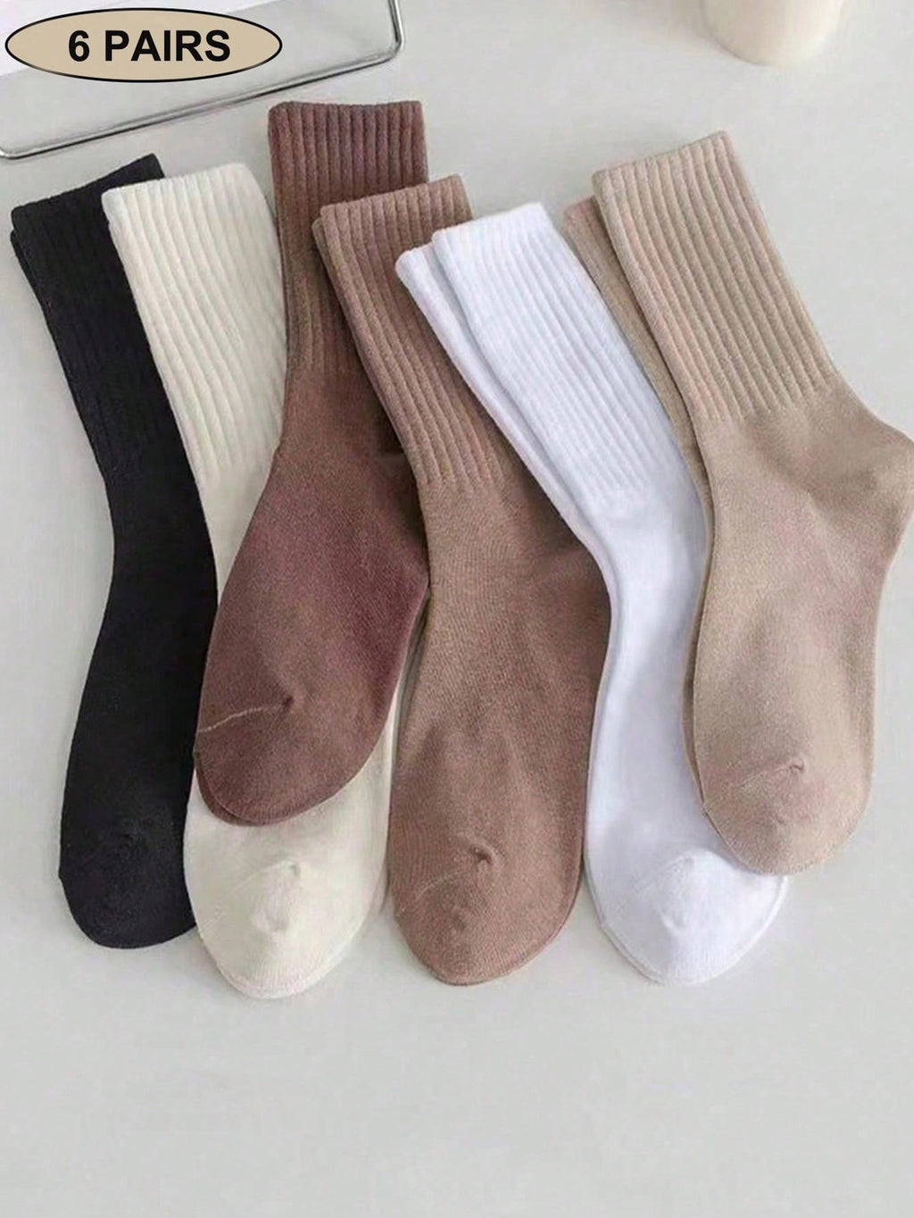 Luxury Winter Cozy Socks – Pack of 6 | Ultra-Soft & Warm Comfort