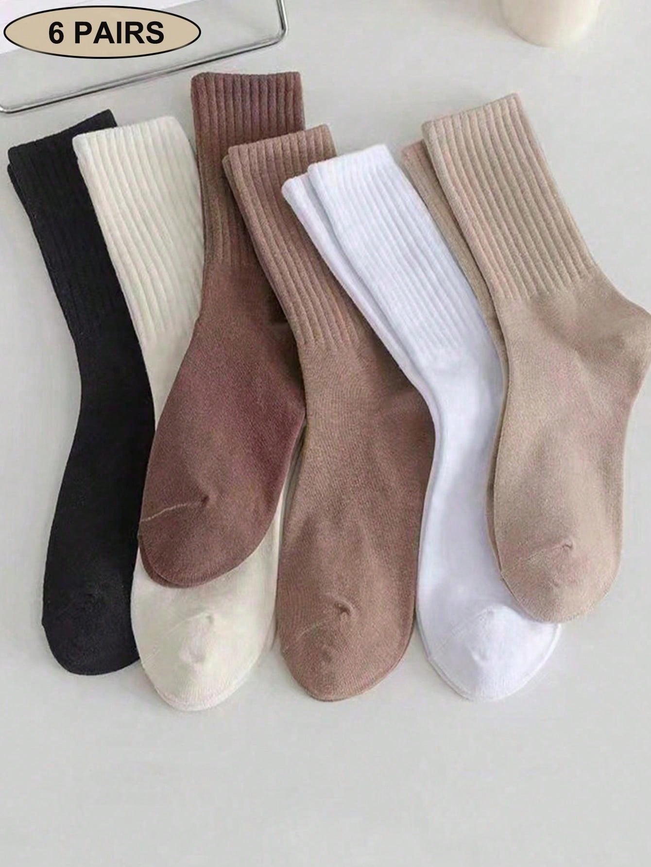 Luxury Winter Cozy Socks – Pack of 6 | Ultra-Soft & Warm Comfort
