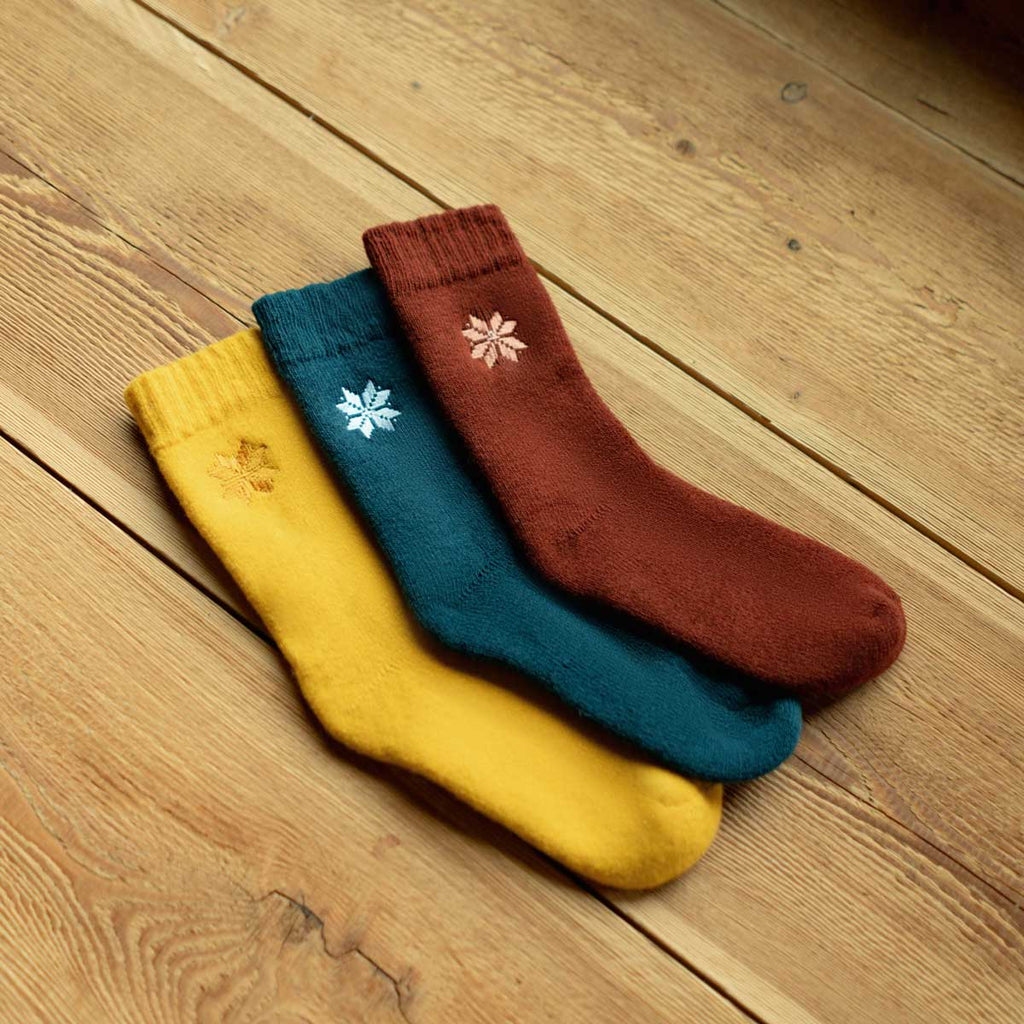 Elements (3 pairs) - Cotton Socks for Men & Women