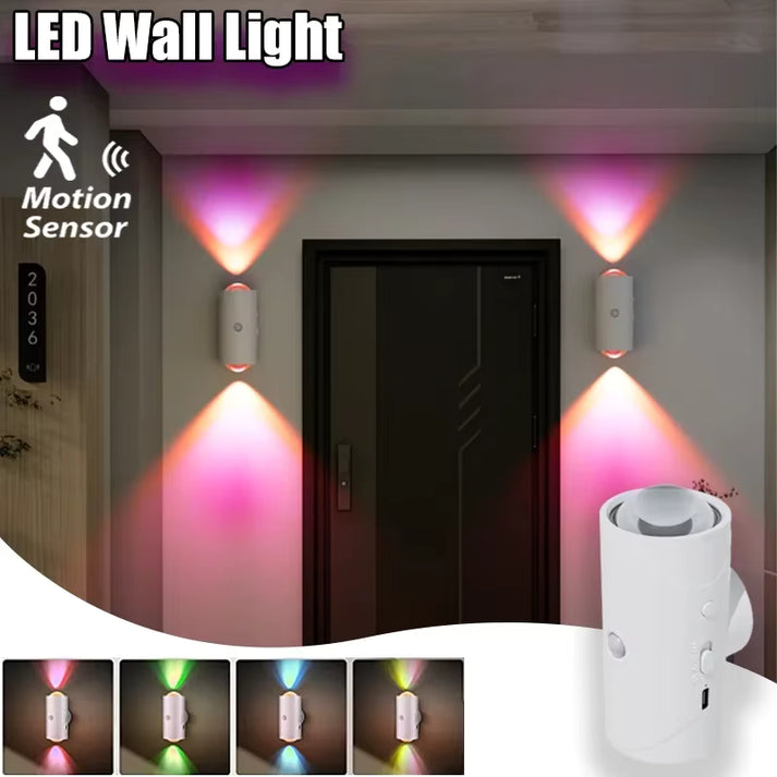 RGB Wall Light (Pack of 4)